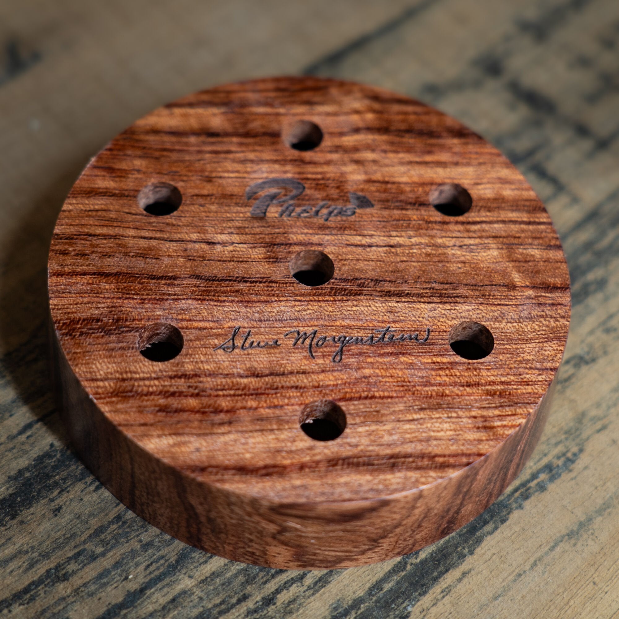 Morgenstern Signature Bubinga Red Slate Turkey Pot Call