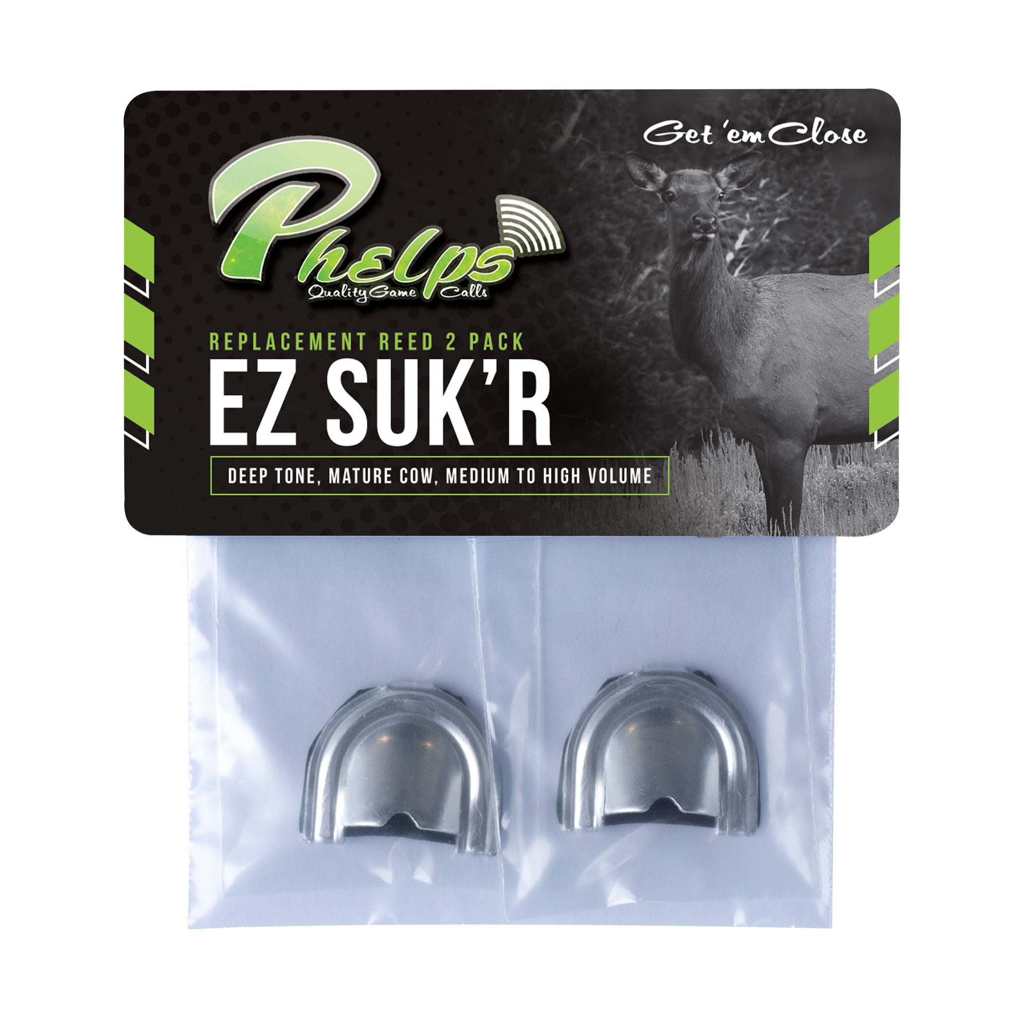 EZ SUK'R Replacement Reed Mature Cow 2 Pack