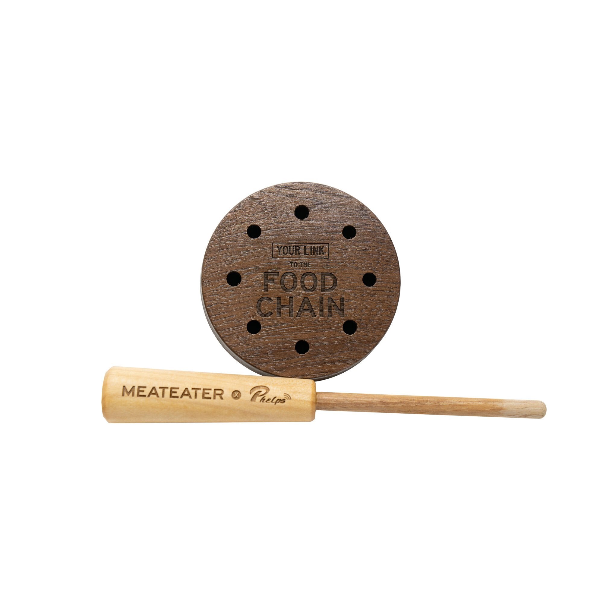 MeatEater X Phelps Crystal Over Slate Turkey Pot Call