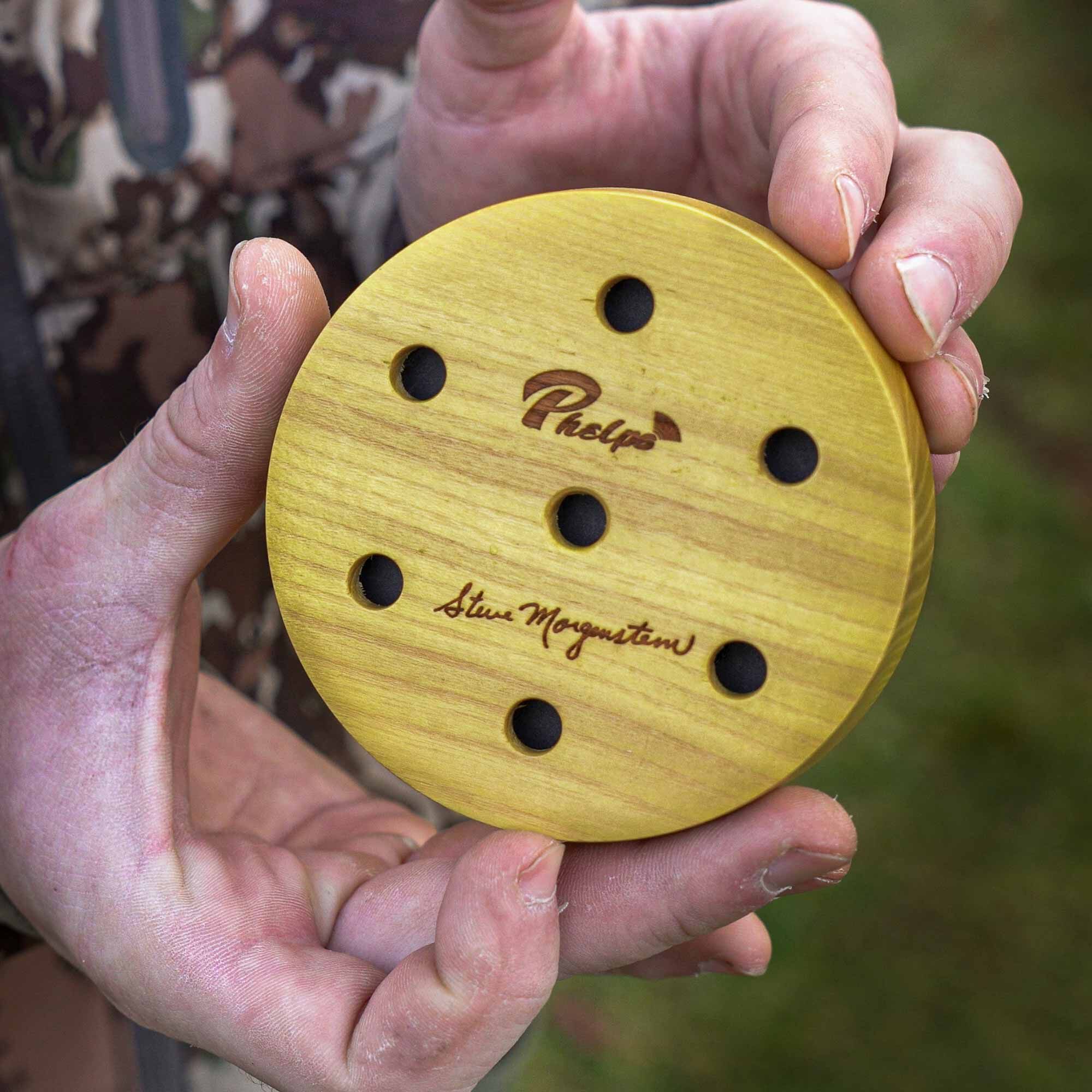 Morgenstern Signature Osage Orange Aluminum Over Slate Turkey Pot Call