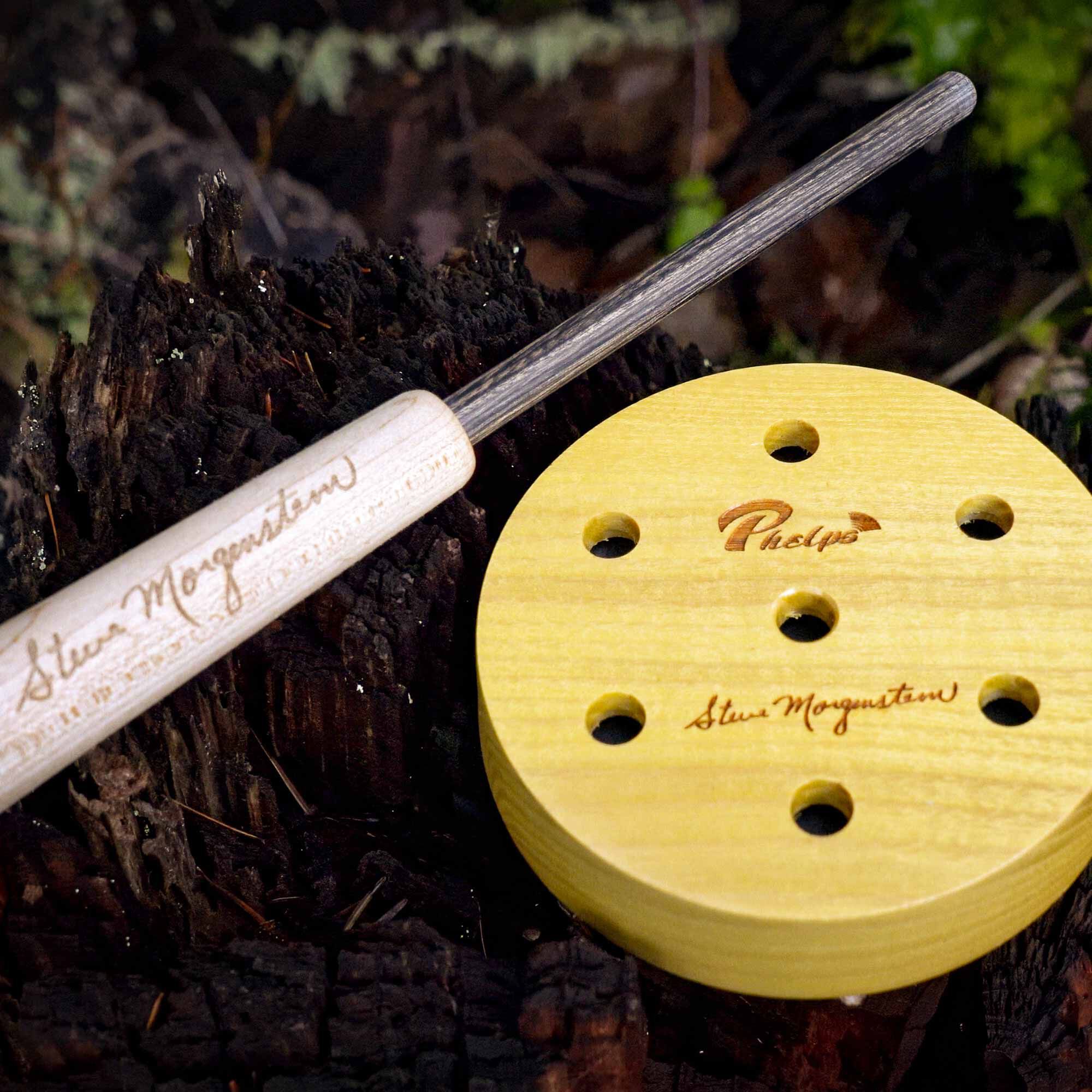 Morgenstern Signature Osage Orange Aluminum Over Slate Turkey Pot Call